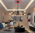 2-Pack 4.7" 120mm 20mm binifiMux x Black Lamp Holder Ceiling Canopy Kit Ceiling Plate Chassis Base Pendant Light