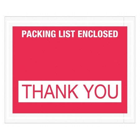 Thank You,Envelope,4-1/2"x5-1/2",PK1000