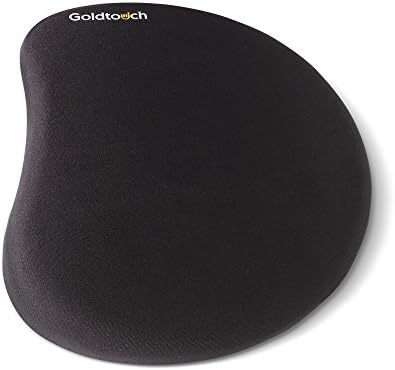 Goldtouch GT6-0017 Gel-Filled Mouse Pad, Black