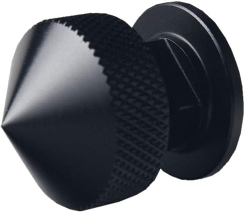 JGR 1 Pair Welding Hood Fasteners, Aluminum (Spiked-Black)