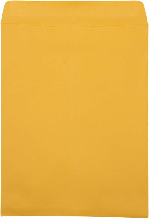 JAM PAPER 10 x 13 Open End Catalog Premium Envelopes - Manila - 100/Pack