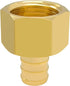 Hooshing 1/2" Pex Female Adapter, PEX 1/2 Inch to 1/2 Inch Female NPT, Pack of 6