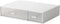 Stackable Desk Organizer with 2 Drawers, Perfect for Small Item/Cosmetic Office Supplies (White)