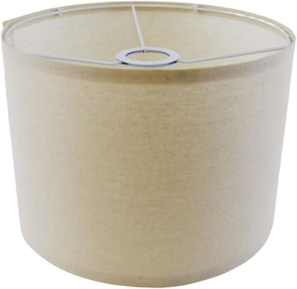 KUYYFDS Lamp Shades, Floor Lamp Shades Table Fine Linen Lampshade Covers Removable Washable