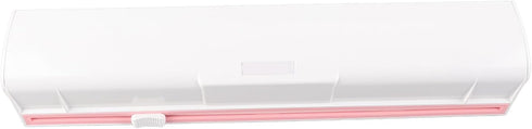 Cling Film Cutter, Professional Refillable Food Wrap Dispenser with Slide Cutter