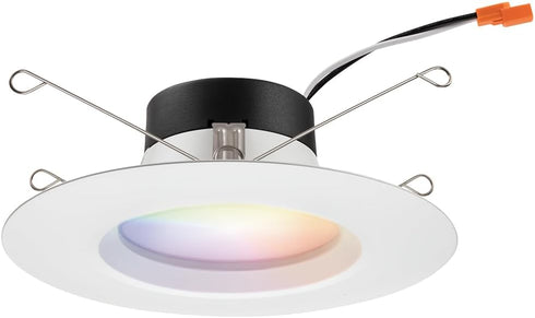 Juno RB56SC RGBW MW L/SKTWHIP M6 RetroBasics Smart Recessed LED Trim Kit,