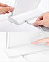 A4 LED Sign Holder Clear Sign Holder with LED Light Box, Table Menu Display Stand LED Menu Board (white light version T