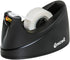 Excell EX-116BK OfficePlus Tape Dispenser, Black for 1 Inch Core 3/4" Wide Clear Tape Rolls