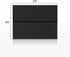 LUXPaper A2 Invitation Envelopes | 4 3/8" x 5 3/4" | 80lb. Text | Peel & Press | Black Linen | 50 Qty