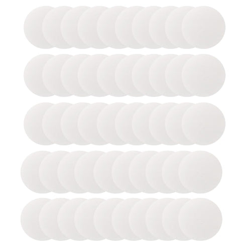 BE-TOOL 50pcs Glass Fibre Microporous Filter Membrane, Diameter 47mm, Aperture 0.22m, Air Membrane