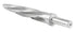 Accusize Industrial Tools HSS Spiral Flute Aligning Reamer, 3/4'' Cutting Diameter, 1/2'' Shank Diameter