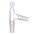 StonyLab 3 Way Distilling Thermometer Adapter with 19/22 Joints and Screw Cap