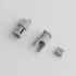 3L Blocks-61903-62520c01 Pack 10pcs MOC Light Grey Universal Joint Connector Coupler Shaft Building for Suspension