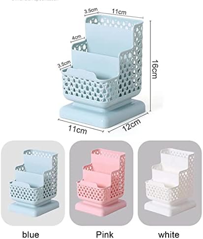 QDKVTNDJZ Holder,1Pcs Pen Office Organizer Desktop Storage Box Pencil Brush Pot Makeup Container Sundries Desk
