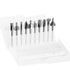 Router Bit Set 1/8 Inch Shank, 10 PCS Wood Carving Rotary Tools Bits for DIY Handcraft, Woodworking Carpentry Work