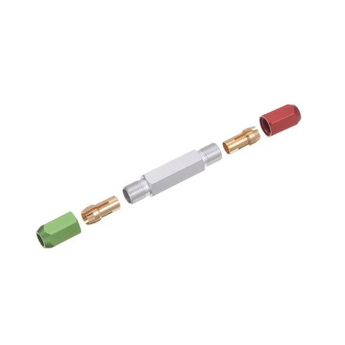 Aluminum Alloy Pin Gage Handle: 6-7mm Clamping Range Go No Double End Gauge Handle for Industrial Tools