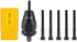 Pneumatic 10-24 Self-Locking Rivet Nut Gun Head with 5pcs Replacement Mandrels for Rivet Nut Tool
