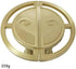 SANCHAKOU 2Pcs/Set 108 29Mm Gold Knobs for Dresser Semicircular Wardrobe Cabinet Bedside Table Handle Drawer Pure