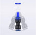 14mm Quick Fitting, 10Pcs 35/64” OD Push to Connect Pipe Tube Straight Pneumatic Air Line Connector