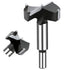 2-1/8 Inch Carbide Tipped Forstner Drill Bit for Hard Wood, Woodworking Hinge Cutter Tool Kits for Wood Plywood Plastic