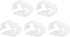 uxcell Plastic Tubing Clamps, 5pcs Adjustable Tube Clamp for 1/8"-5/32" Tube OD, Laboratory Pinch Valve Flow Control