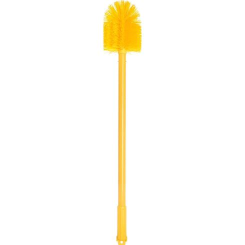 SPARTA Industrial Tank Brush, 30 Inch Pipe Brush with Handle for Commercial Kitchens, Polyester, Yellow