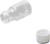 Othmro 100Pcs 5ml Plastic Bottles, Wide Mouth Laboratory Reagent Polyethylene Bottle for Food Store, Transparent Liquid