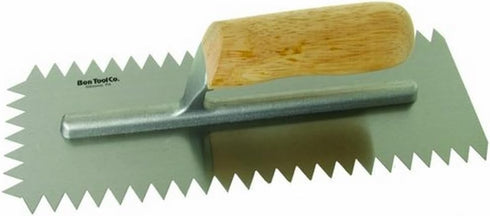 SCRATCHER TROWEL - 12" x 4.5" WD HDL by Bon Tool