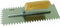 SCRATCHER TROWEL - 12" x 4.5" WD HDL by Bon Tool