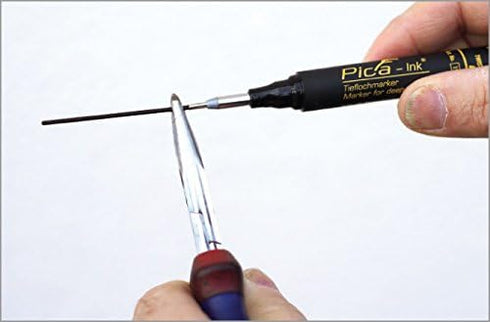 Pica 150/46 Deep Hole Marker, Black Pica Ink