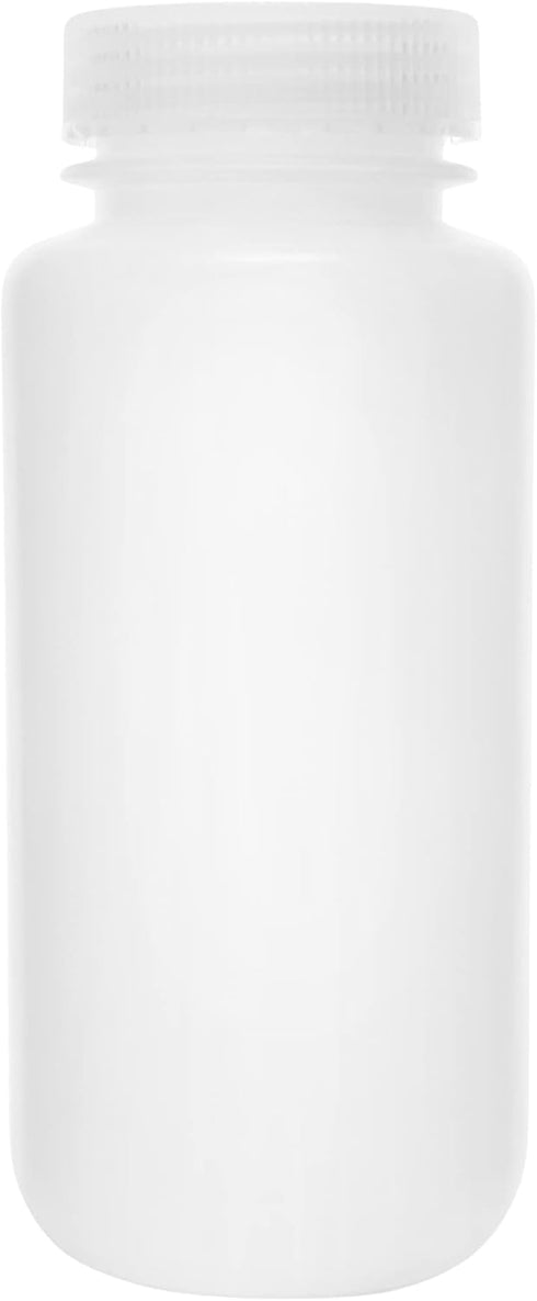 EISCO Reagent Bottle, 500mL - Wide Mouth with Screw Cap - HDPE Labs by EISCO