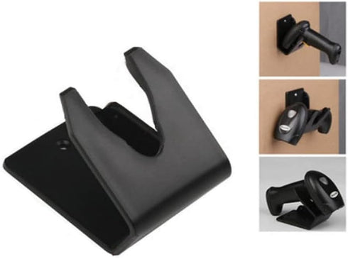 mkki Barcode Scanner Holder, Barcode Scanning Bar-Code Reader Holder Rack Bracket Wall Mount Fit for Most Scanner