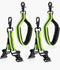 Heavy Duty Firefighter Glove Strap with Green Reflective Trim, Ultimate Turnout Gear Bags, Firefighting Glove Safety