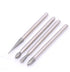 Ryoma Diamond Burr Bits Carving Drill Kit for Rotary Tool, 3/32"(2.35mm) Shank, Pack of 90 Pcs/3 Sets