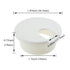 HAHIYO 2Pcs 1.5Inch/38mm White ABS Plastic U-Shaped Desk Grommet Wire Grommet Cable Management Cord Hole Cover Desk Wire Hole Insert Wire Organizer for Computer Office Home School Equipment Systems