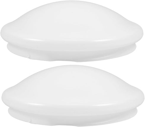 PRETYZOOM 2pcs Flush Mount Ceiling Light Covers Mushroom Light Shade Replacement Decorative