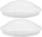 PRETYZOOM 2pcs Flush Mount Ceiling Light Covers Mushroom Light Shade Replacement Decorative