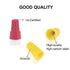 250 PCS Wire Connector Nuts, Red Electrical Screw Springs Caps Terminals Assortment Set for AWG 22-10