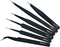 6PCS Precision Tweezers Set, Upgraded Anti-Static Stainless Steel Tweezers for Electronics, Soldering, Jewelry-Making