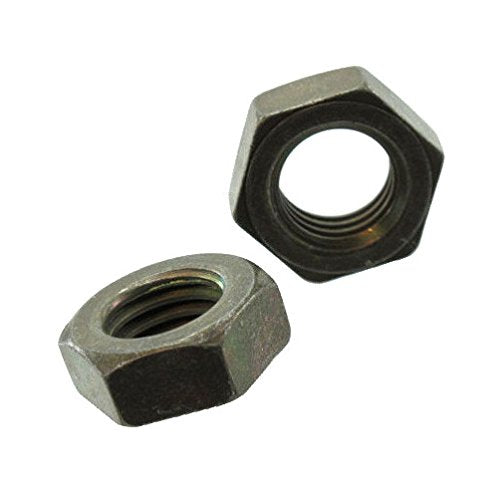 Midwest Fastener Corporation 3/8"-24 S.A.E. Zinc Plated Jam Nuts (Pack of 12)