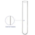 200 Pack Borosilicate Glass Round Bottom Test Tubes, 12 mm OD x 75 mm Length