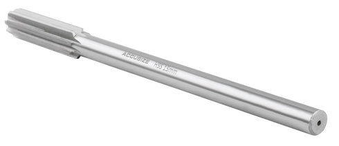 Accusize Industrial Tools 15.0 mm H.S.S. M2 Straight Shank Reamers, Right Hand, 8'' Oal, 6 Flute