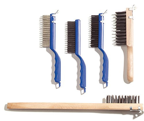 4067100 11.38 Inches, SPARTA Flo-Pac Plastic Kitchen Brush, Grill Cleaning Brush, Griddle Brush With Scraper
