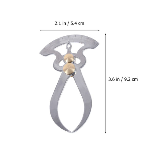 Housoutil Stainless Steel Thickness Gauge Caliper, Measuring Tool for Woodworking, Inside Outside Caliper