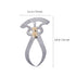 Housoutil Stainless Steel Thickness Gauge Caliper, Measuring Tool for Woodworking, Inside Outside Caliper