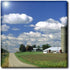 3dRose US50 DFR0019 12 Inch Dairy Farm in Northeast Wisconsin - - David R. Frazier Ceramic Tile