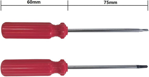 Uacen 4-Piece Set, Set 1.4 mm,1.8 mm,2.0 mm, 2.3 mm, Triangle Screwdriver Magnetic Triangle Screwdriver Screwdriver