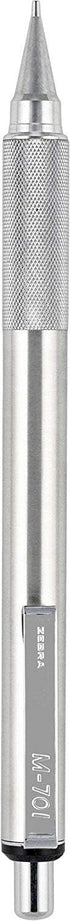 Zebra Pen Model F/M 701 Mechanical Pencil and Ballpoint Pen Set, Stainless Steel, Fine Point, 0.7mm Lead, Designer Metal Clip, Refillable, Pack of 2 by Zebra Pen
