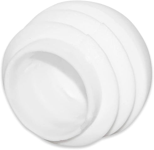 16-Pack (1-1/8", 28 mm, Flyshop Plastic End Caps Pipe Plugs Round Tube Inserts Furniture Gliders for Tables and Chairs