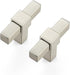 1 Pack Brushed Nickel Cabinet Handles: 2" Overall Length Cabinet Pulls, Drawer Pulls, Kitchen Hardware for Cabinets